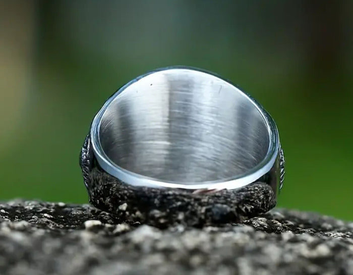 Vegvisir Series - Vegvisir Compass Ring