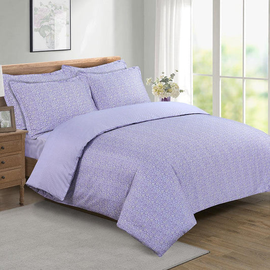 Victoria 4 Piece Bedding Set - Elegant Linen