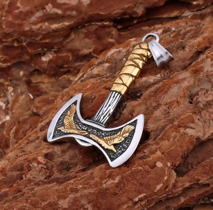 Viking Double Edged Axe Pendant