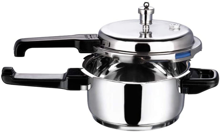 Vinod 2 Liter Stainless Steel Sandwich Bottom Pressure Cooker