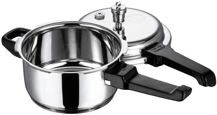 Vinod 2 Liter Stainless Steel Sandwich Bottom Pressure Cooker