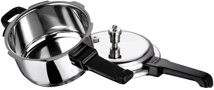 Vinod 2 Liter Stainless Steel Sandwich Bottom Pressure Cooker