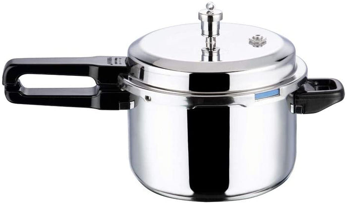 Vinod 5 Liter Stainless Steel Sandwich Bottom Pressure Cooker