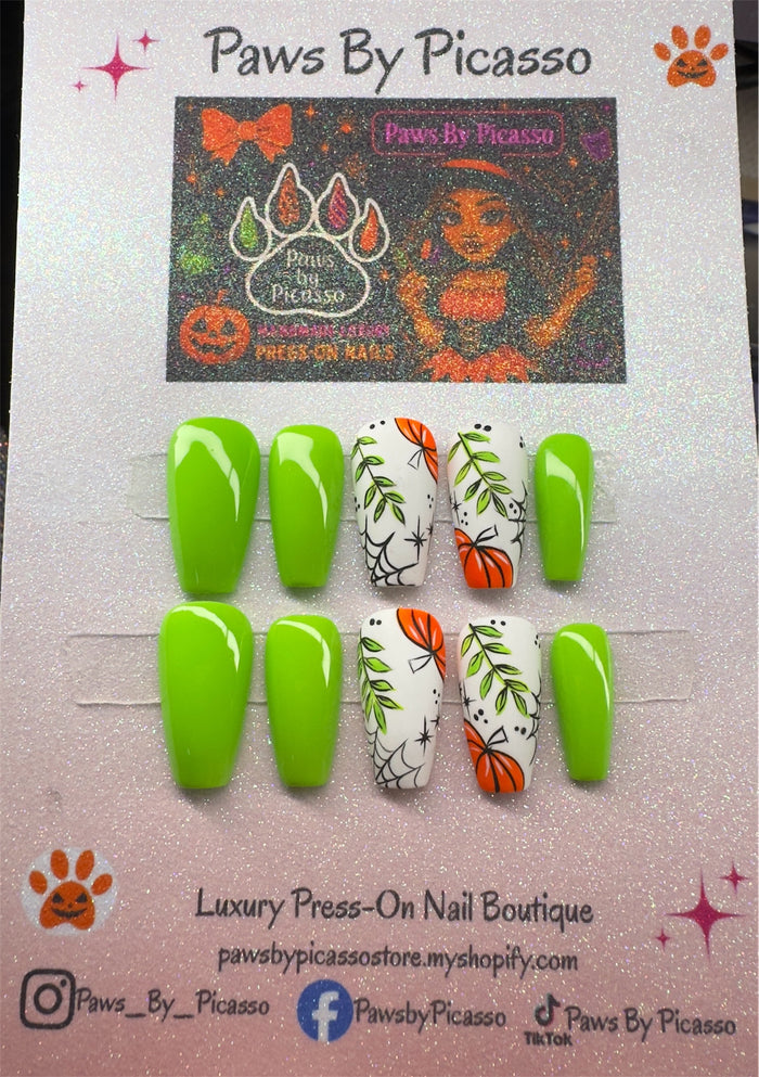 Webbed Pumpkin Patch - Paws By Picasso Webbed Pumpkin Patch