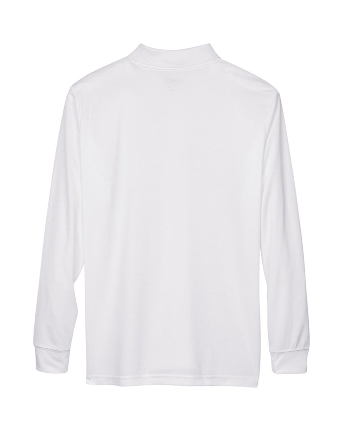 White Moisture Wicking Referee LS Shirt
