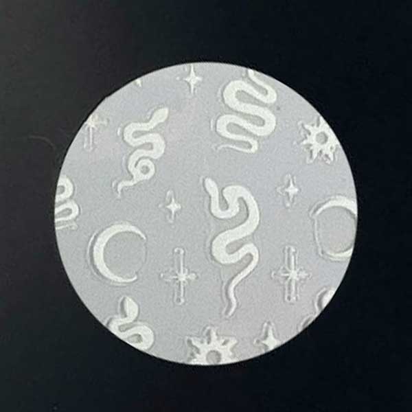 White Snakes Nail Art Decals