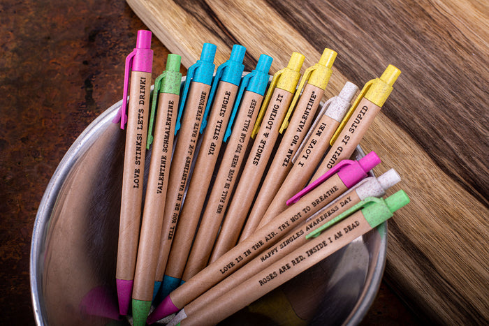 Wholesale | 1 dozen | Anti Valentine's Day Pen Set