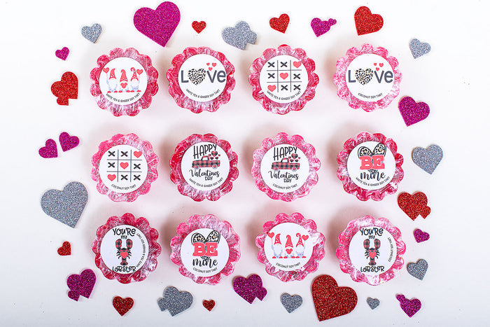 Wholesale | 1 dozen | Sweet Valentine's Day Wax Tarts
