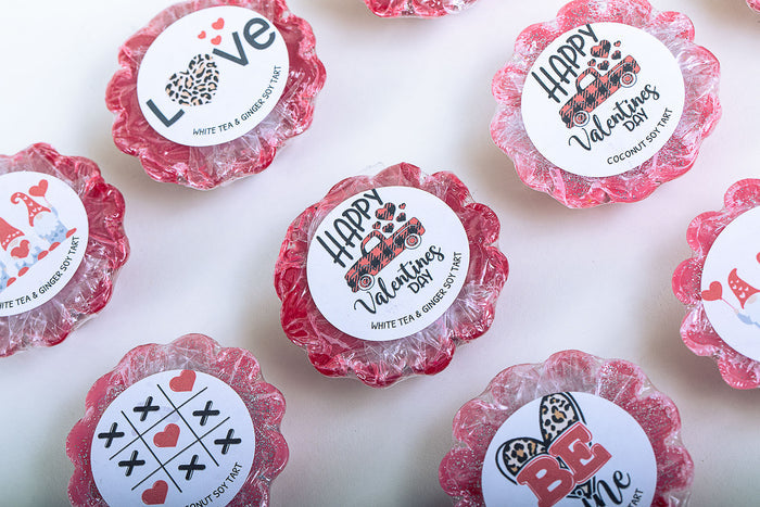 Wholesale | 1 dozen | Sweet Valentine's Day Wax Tarts