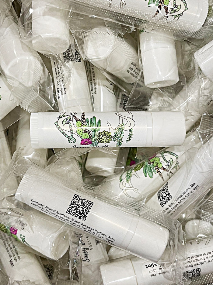 Wholesale | 25 pc increments | QR Code Logo Lip Balms - LICT *Wholesale*Retail*Mobile Boutique
