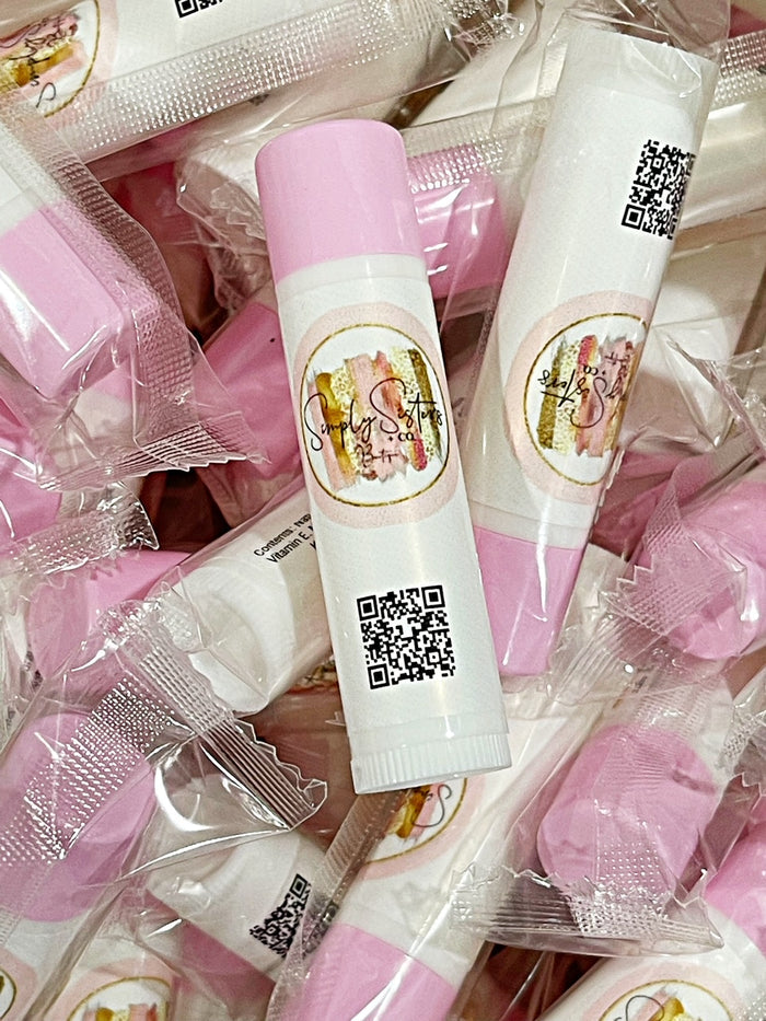 Wholesale | 25 pc increments | QR Code Logo Lip Balms - LICT *Wholesale*Retail*Mobile Boutique