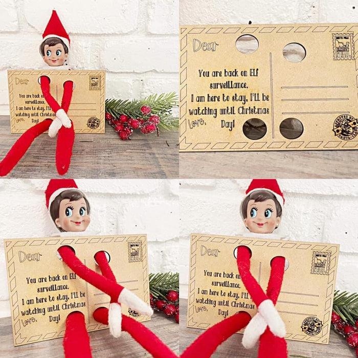 Wholesale | 4 pc | Elf Postcard