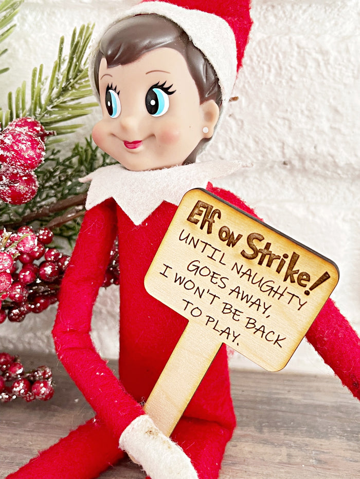 Wholesale |6 | Elf on Strike Wood Stake