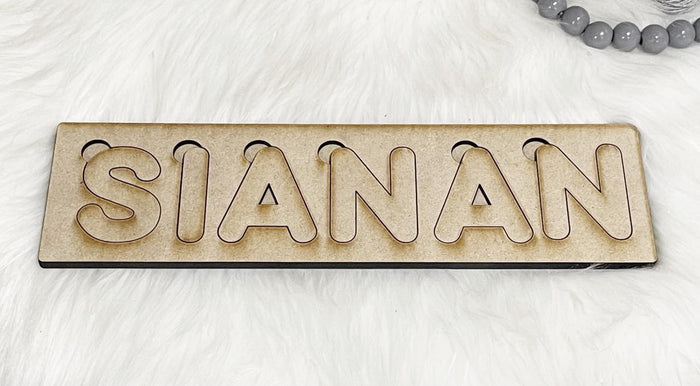 Wholesale | Custom Wood Name Puzzle