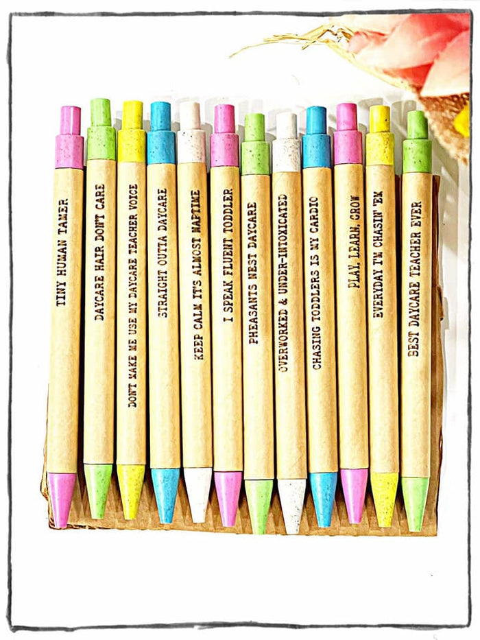 Wholesale | one dozen | Daycare Worker Pen Set