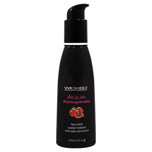 Wicked Aqua Pomegranate lubricant 120ml