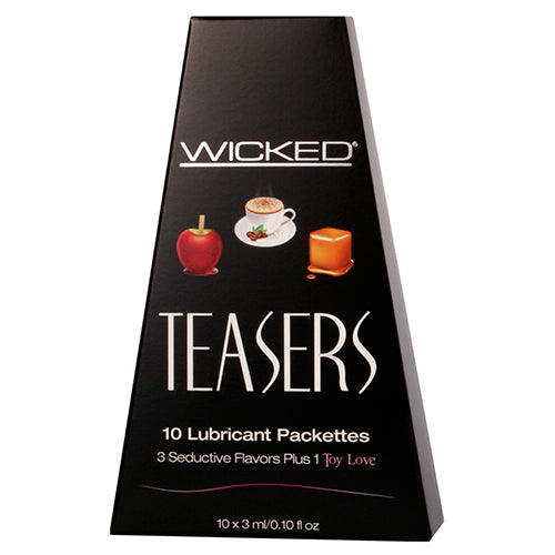Wicked Teasers lubricant packettes 10x3ml
