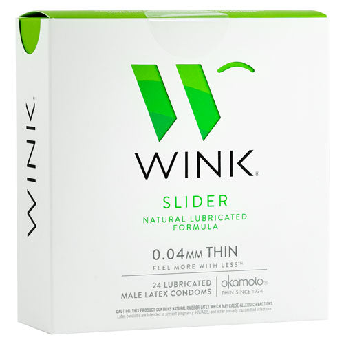 Wink Slider Natural Lubricated Box 24