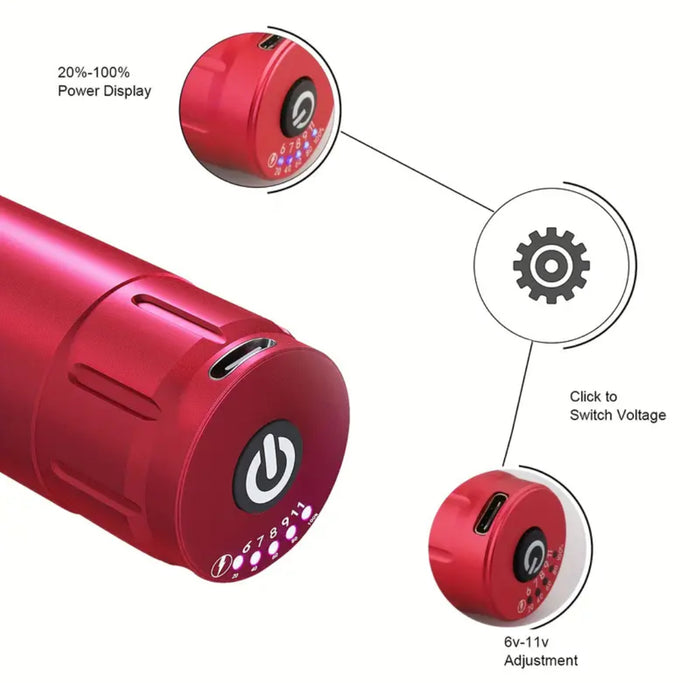 Wireless Tattoo Pen Kit