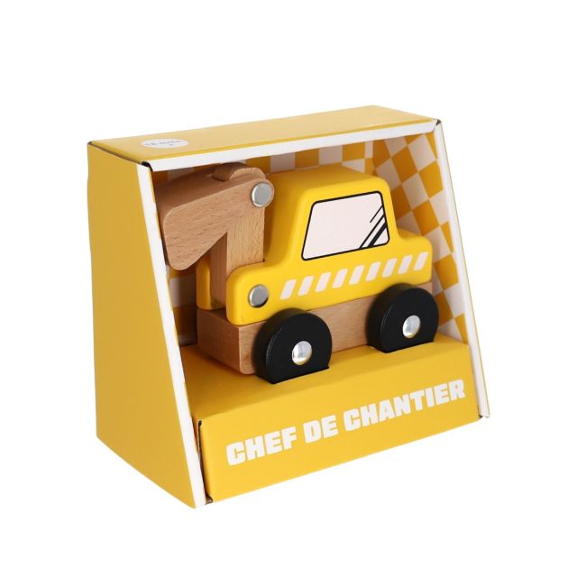 Le Petit Souk - Wooden Toy - Construction Truck