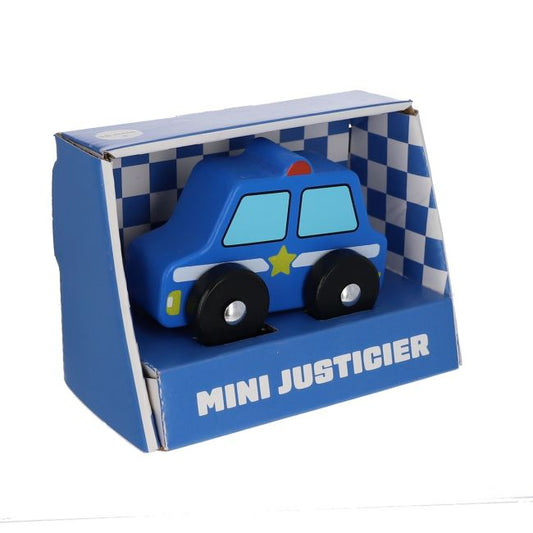 Le Petit Souk - Wooden Toy - Police Car