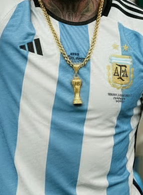 World Cup Pendant & Necklace