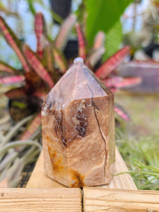 WYSIWYG- Chocolate Calcite Tower