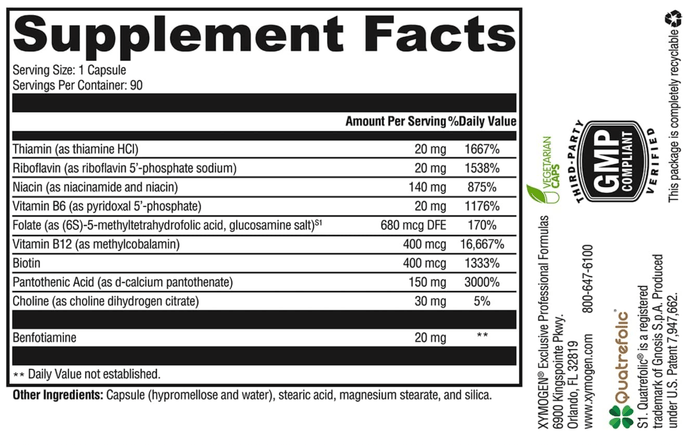 Xymogen B Activ Capsules