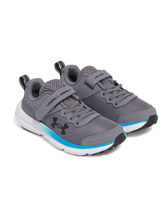 Zapatillas de running Under Armour Assert 10 AC gris para niños